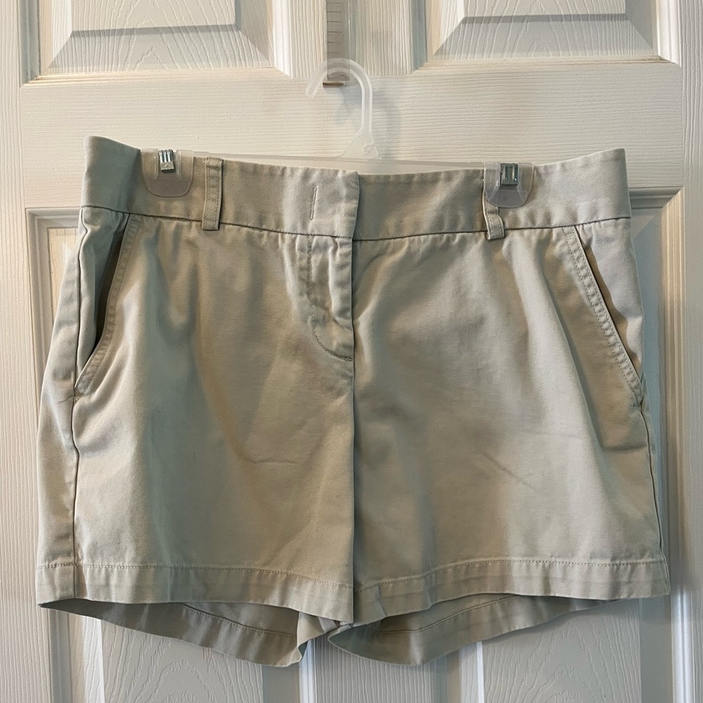 J. Crew Women’s Size 10 Khaki Low Fit Shorts